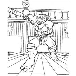 Coloring page: Ninja Turtles (Superheroes) #75374 - Free Printable Coloring Pages