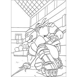 Coloring page: Ninja Turtles (Superheroes) #75375 - Free Printable Coloring Pages