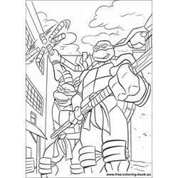 Coloring page: Ninja Turtles (Superheroes) #75376 - Free Printable Coloring Pages