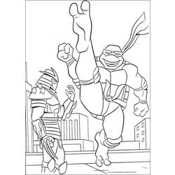 Coloring page: Ninja Turtles (Superheroes) #75385 - Free Printable Coloring Pages