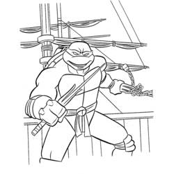 Coloring page: Ninja Turtles (Superheroes) #75388 - Free Printable Coloring Pages