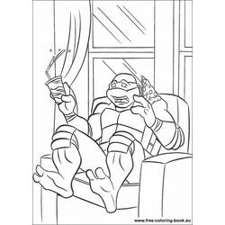 Coloring page: Ninja Turtles (Superheroes) #75389 - Free Printable Coloring Pages