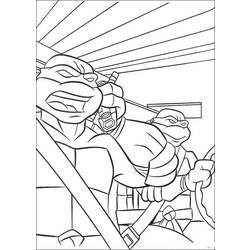 Coloring page: Ninja Turtles (Superheroes) #75398 - Free Printable Coloring Pages