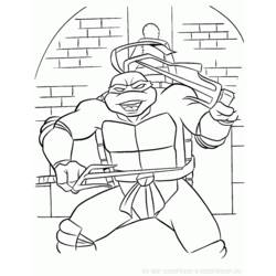 Coloring page: Ninja Turtles (Superheroes) #75429 - Free Printable Coloring Pages