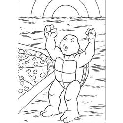 Coloring page: Ninja Turtles (Superheroes) #75430 - Free Printable Coloring Pages