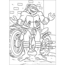 Coloring page: Ninja Turtles (Superheroes) #75446 - Free Printable Coloring Pages