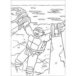 Coloring page: Ninja Turtles (Superheroes) #75454 - Free Printable Coloring Pages