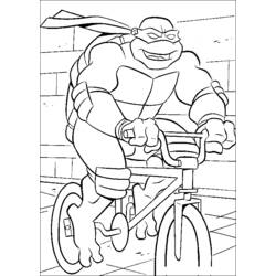 Coloring page: Ninja Turtles (Superheroes) #75463 - Free Printable Coloring Pages