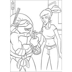 Coloring page: Ninja Turtles (Superheroes) #75470 - Free Printable Coloring Pages