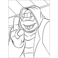 Coloring page: Ninja Turtles (Superheroes) #75534 - Free Printable Coloring Pages