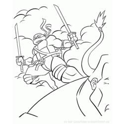 Coloring page: Ninja Turtles (Superheroes) #75625 - Free Printable Coloring Pages