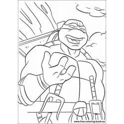 Coloring page: Ninja Turtles (Superheroes) #75637 - Free Printable Coloring Pages