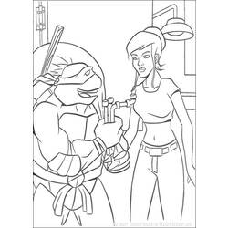 Coloring page: Ninja Turtles (Superheroes) #75646 - Free Printable Coloring Pages