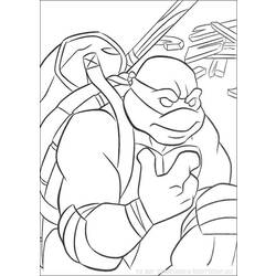 Coloring page: Ninja Turtles (Superheroes) #75648 - Free Printable Coloring Pages