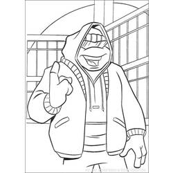 Coloring page: Ninja Turtles (Superheroes) #75649 - Free Printable Coloring Pages