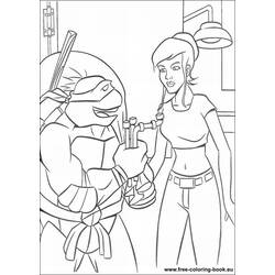 Coloring page: Ninja Turtles (Superheroes) #75662 - Free Printable Coloring Pages