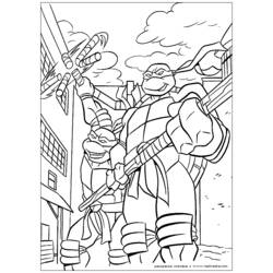 Coloring page: Ninja Turtles (Superheroes) #75663 - Free Printable Coloring Pages
