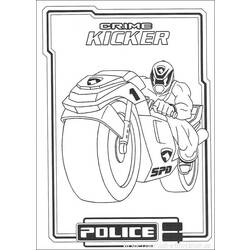 Coloring page: Power Rangers (Superheroes) #50001 - Free Printable Coloring Pages