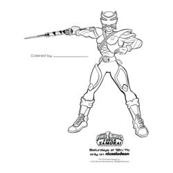 Coloring page: Power Rangers (Superheroes) #50002 - Free Printable Coloring Pages