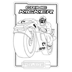 Coloring page: Power Rangers (Superheroes) #50007 - Free Printable Coloring Pages