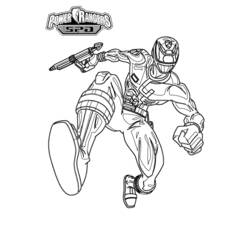 Coloring page: Power Rangers (Superheroes) #50041 - Free Printable Coloring Pages