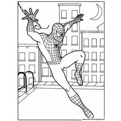 Coloring page: Spiderman (Superheroes) #78660 - Free Printable Coloring Pages