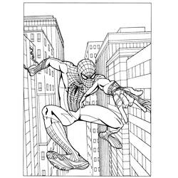 Coloring page: Spiderman (Superheroes) #78663 - Free Printable Coloring Pages