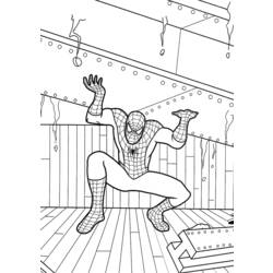 Coloring page: Spiderman (Superheroes) #78670 - Free Printable Coloring Pages