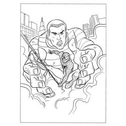 Coloring page: Spiderman (Superheroes) #78672 - Free Printable Coloring Pages