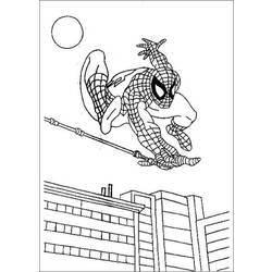 Coloring page: Spiderman (Superheroes) #78677 - Free Printable Coloring Pages