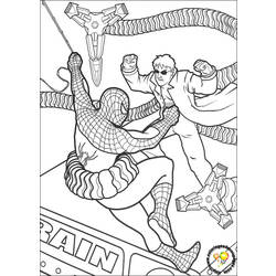 Coloring page: Spiderman (Superheroes) #78682 - Free Printable Coloring Pages