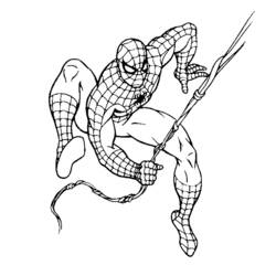 Coloring page: Spiderman (Superheroes) #78688 - Free Printable Coloring Pages