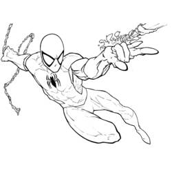 Coloring page: Spiderman (Superheroes) #78700 - Free Printable Coloring Pages
