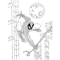 Coloring page: Spiderman (Superheroes) #78711 - Free Printable Coloring Pages