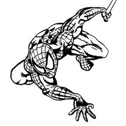 Coloring page: Spiderman (Superheroes) #78752 - Free Printable Coloring Pages