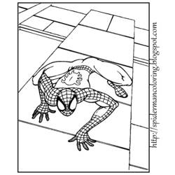 Coloring page: Spiderman (Superheroes) #78766 - Free Printable Coloring Pages