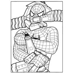 Coloring page: Spiderman (Superheroes) #78768 - Free Printable Coloring Pages