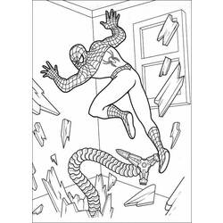 Coloring page: Spiderman (Superheroes) #78775 - Free Printable Coloring Pages