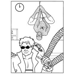 Coloring page: Spiderman (Superheroes) #78779 - Free Printable Coloring Pages