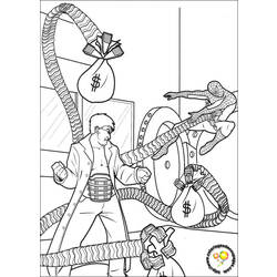 Coloring page: Spiderman (Superheroes) #78786 - Free Printable Coloring Pages