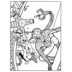 Coloring page: Spiderman (Superheroes) #78789 - Free Printable Coloring Pages