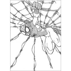 Coloring page: Spiderman (Superheroes) #78793 - Free Printable Coloring Pages