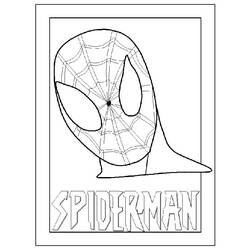 Coloring page: Spiderman (Superheroes) #78807 - Free Printable Coloring Pages