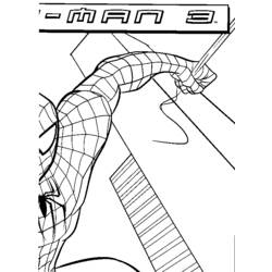 Coloring page: Spiderman (Superheroes) #78841 - Free Printable Coloring Pages
