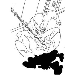 Coloring page: Spiderman (Superheroes) #78842 - Free Printable Coloring Pages