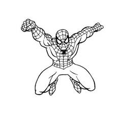 Coloring page: Spiderman (Superheroes) #78846 - Free Printable Coloring Pages