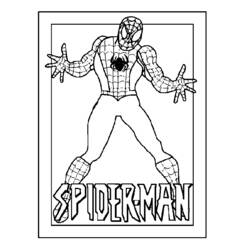 Coloring page: Spiderman (Superheroes) #78863 - Free Printable Coloring Pages