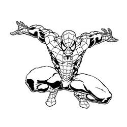 Coloring page: Spiderman (Superheroes) #78899 - Free Printable Coloring Pages