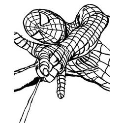 Coloring page: Spiderman (Superheroes) #78914 - Free Printable Coloring Pages