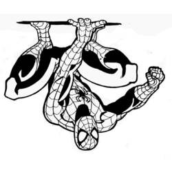 Coloring page: Spiderman (Superheroes) #78950 - Free Printable Coloring Pages